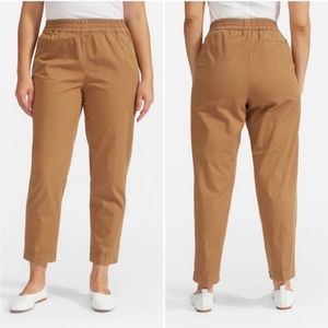 Everlane The Easy Chino Pull On Pants Ochre Size 16
